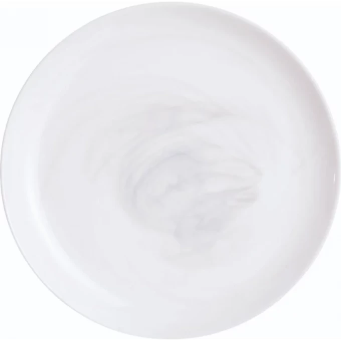 Тарелка обеденная LUMINARC DIWALI MARBRE WHITE 25 см Q8840 Тарелка обеденная LUMINARC DIWALI MARBRE WHITE 25 см Q8840